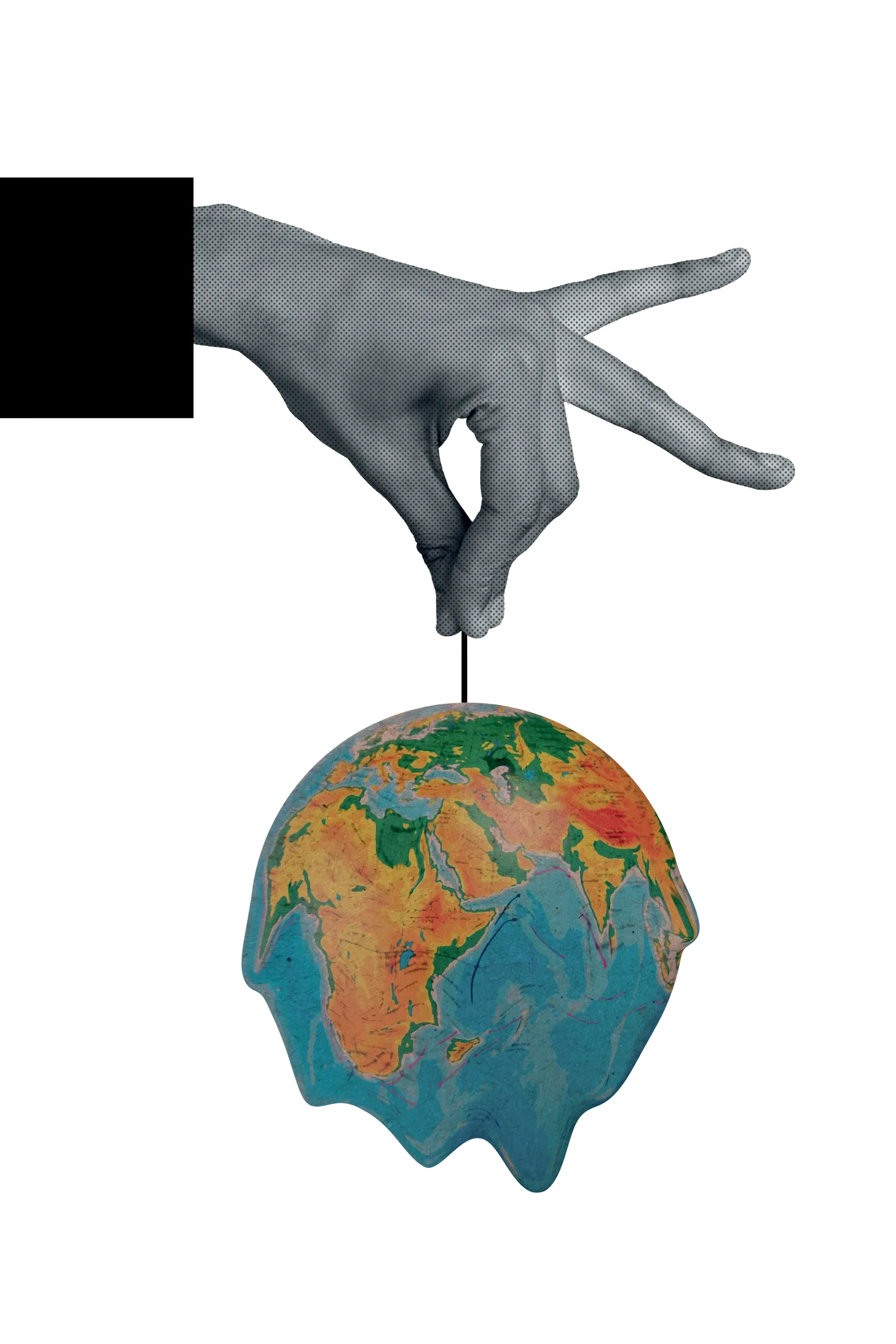 Mondo appeso ad un file