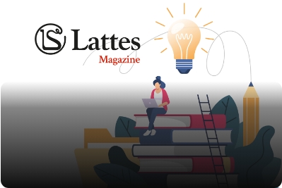 Ragazza che legge sopra montagna di libri